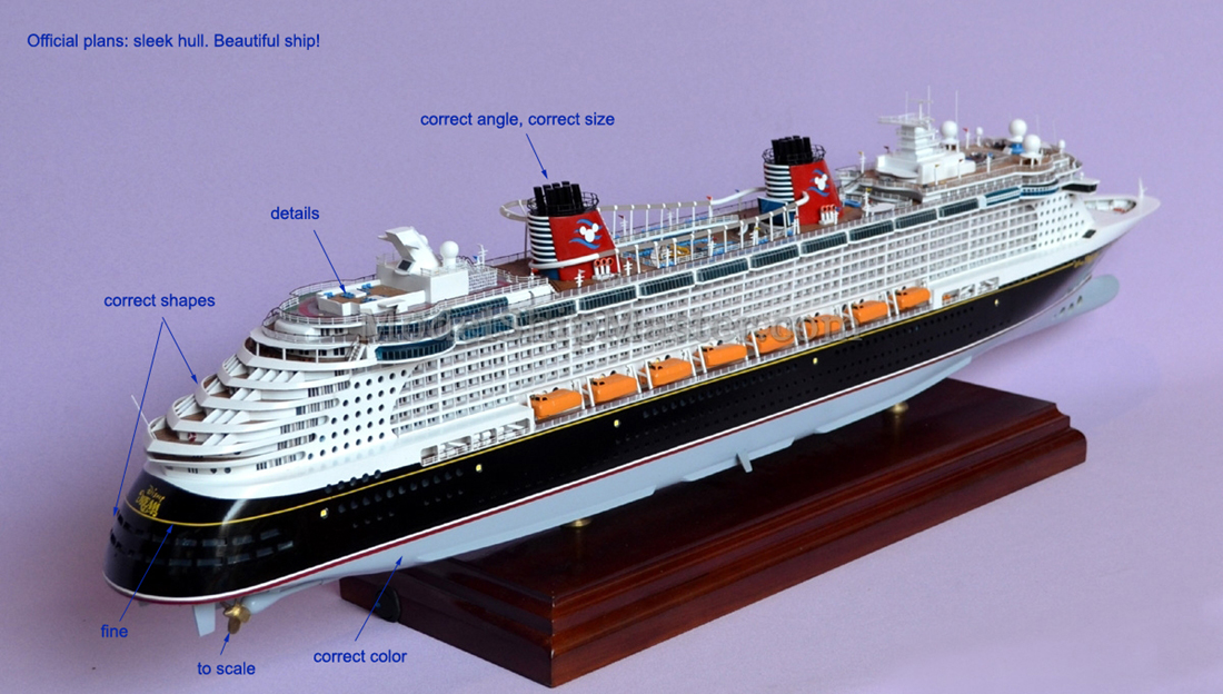 disney cruise ship replica